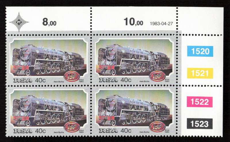 RSA 1983/04/27 Steam Locomotives Control Block Set