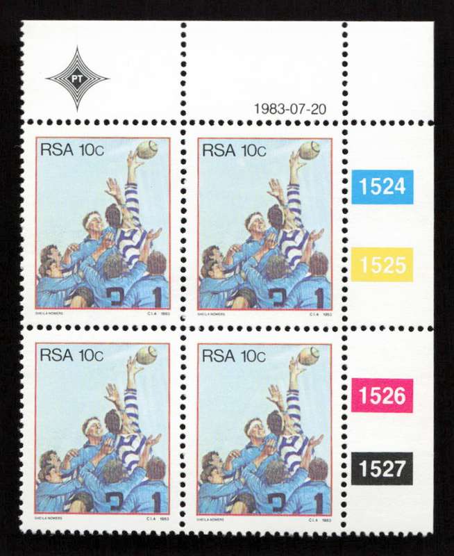RSA 1983/07/20 Sport Activities in S.A. Control Block Set