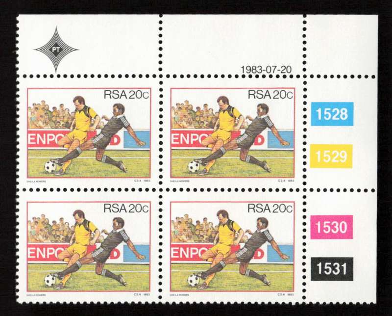 RSA 1983/07/20 Sport Activities in S.A. Control Block Set