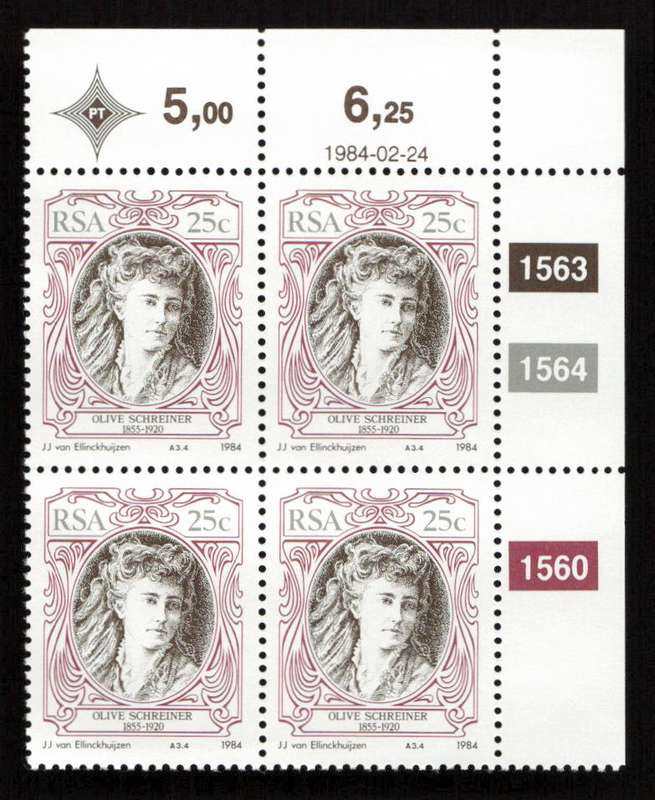 RSA 1984/02/24 S.A. English Authors Control Block Set