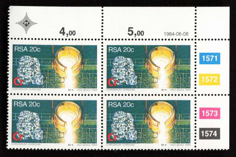 RSA 1984/06/08 Strategic Minerals Control Blocks Set