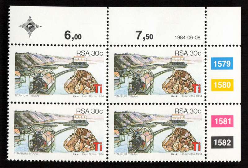 RSA 1984/06/08 Strategic Minerals Control Blocks Set
