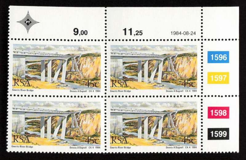 RSA 1984/08/24 South African Bridges Control Block Set