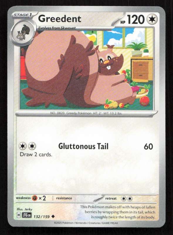 2025 Pokemon / Nintendo / Creatures / GAME FREAK Greendent - SV09: Journey Together