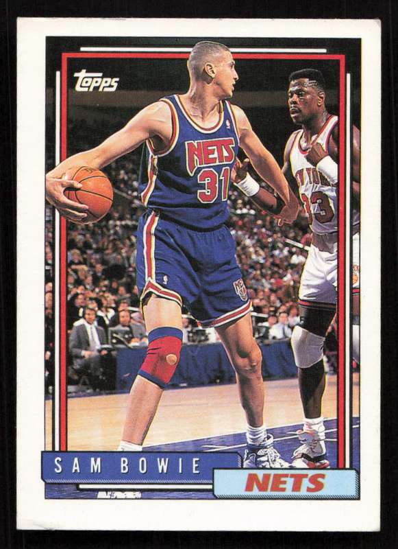 1992-93 Topps #132 Sam Bowie