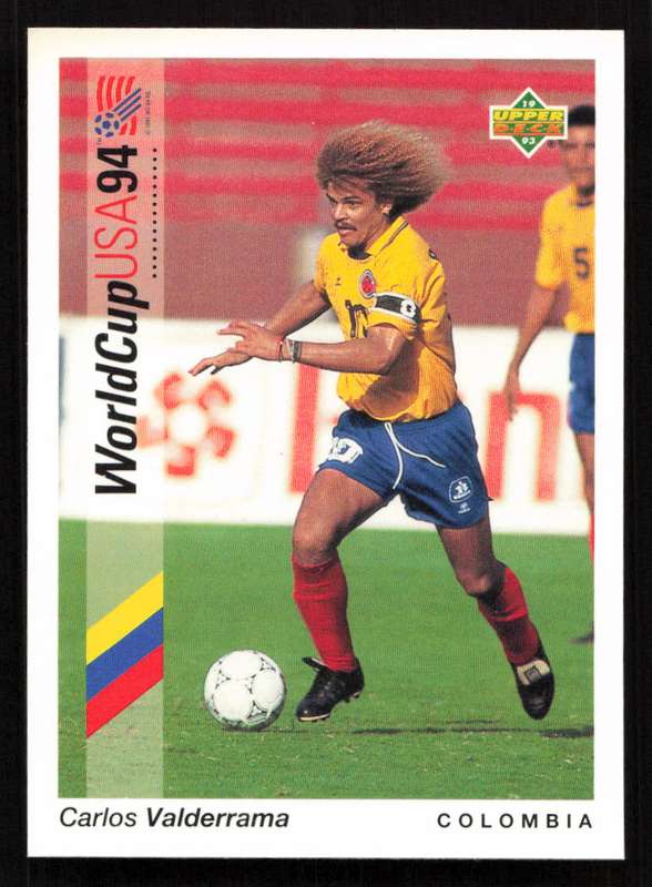 1993 Upper Deck World Cup Preview (Columbia ) #57 Carlos Valderrama