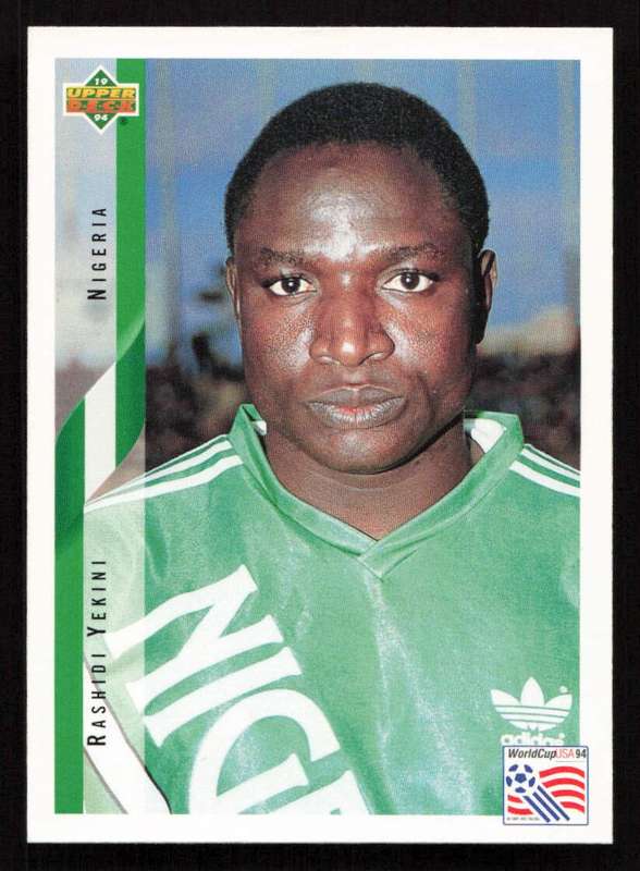 1994 Upper Deck World Cup Contenders  #198 Rashidi Yekini