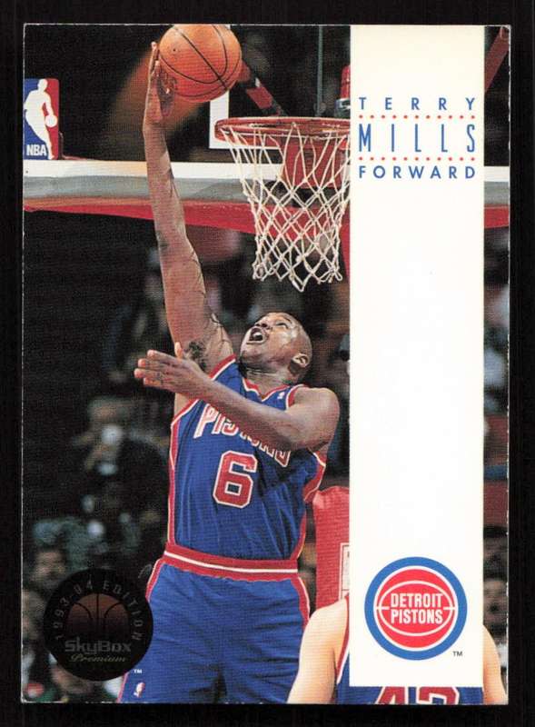 1993-94 SkyBox Premium #68 Terry Mills