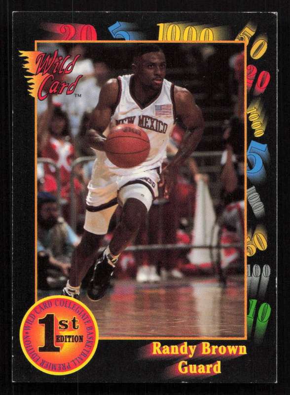 1991-92 Wild Card #38 Randy Brown