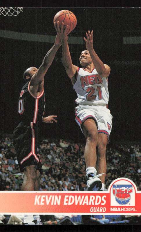 1994-95 Hoops #134 Kevin Edwards