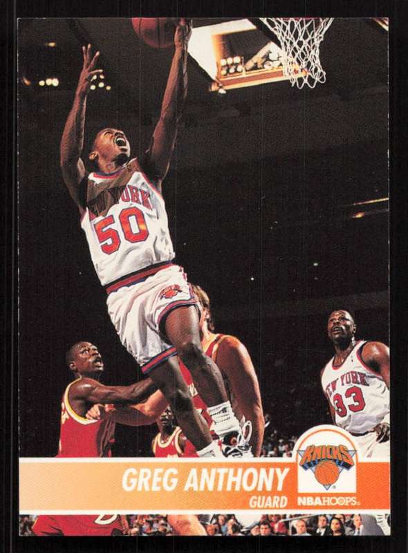 1994-95 Hoops #139 Greg Anthony