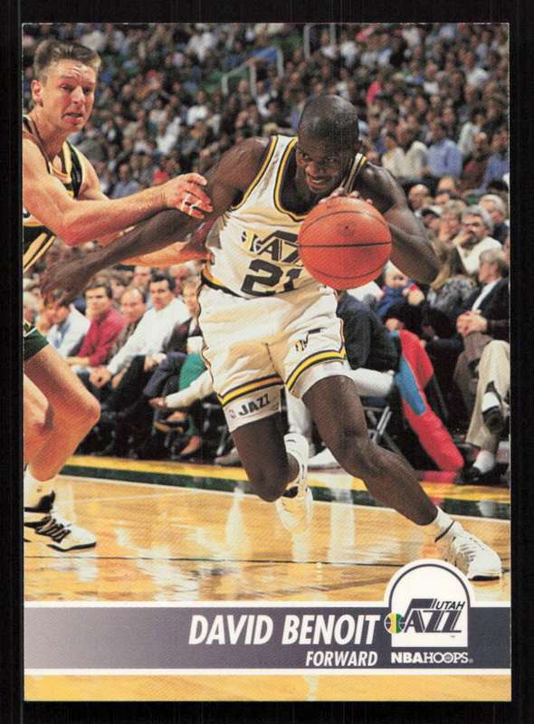 1994-95 Hoops #207 David Benoit