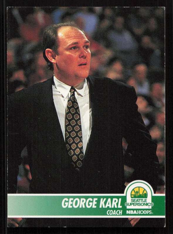 1994-95 Hoops #294 George Karl