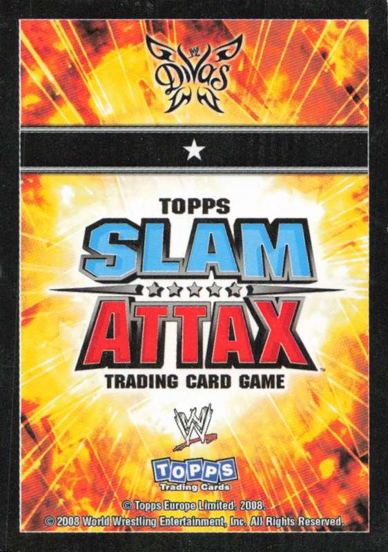 Topps Slam Attax DIVAS 2008 Jillian