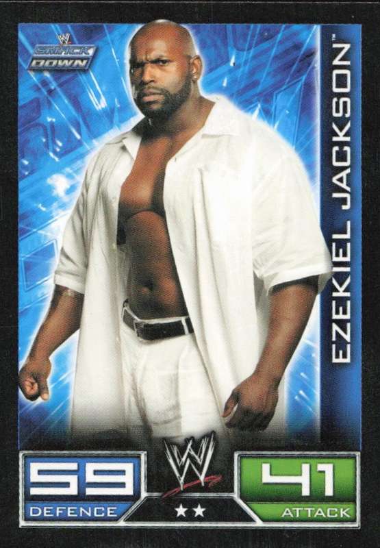Topps Slam Attax Smack Down 2008 Ezekiel Jackson