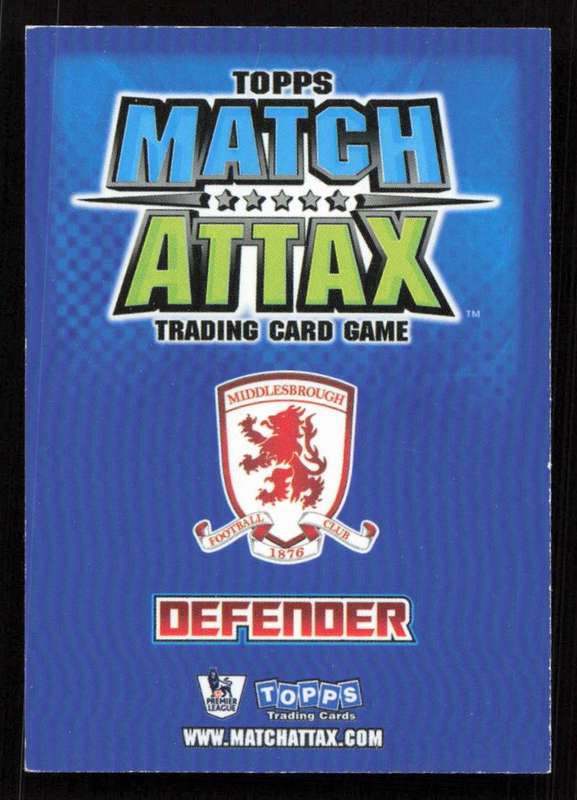 2008-09 Topps Match Attax Premier League Emanuel Pogatetz