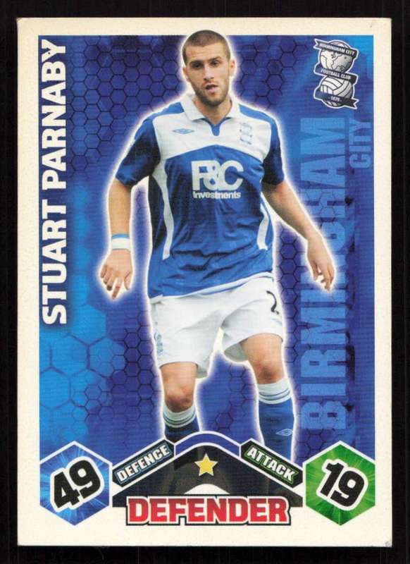 2009-10 Topps Match Attax Premier League Stuart Parnaby