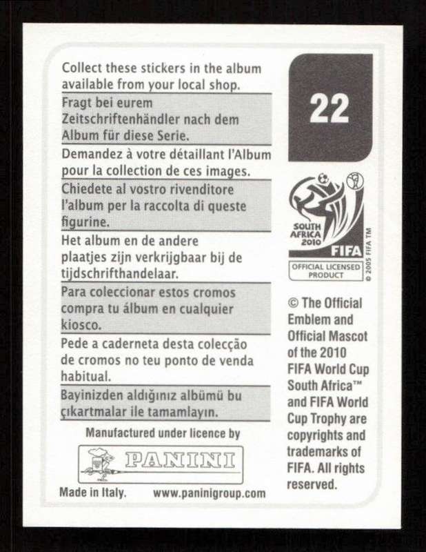 2010 Panini World Cup Stickers #22 Rustenburg