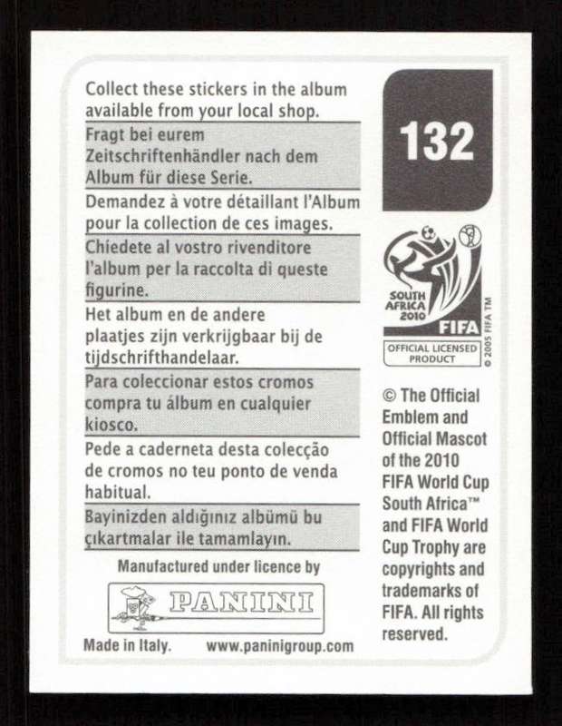 2010 Panini World Cup Stickers #132 Onyekachi Apam