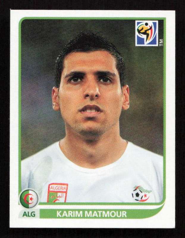 2010 Panini World Cup Stickers #235 Karim Matmour