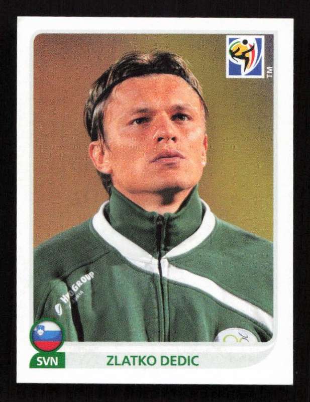 2010 Panini World Cup Stickers #257 Zlatko Dedic