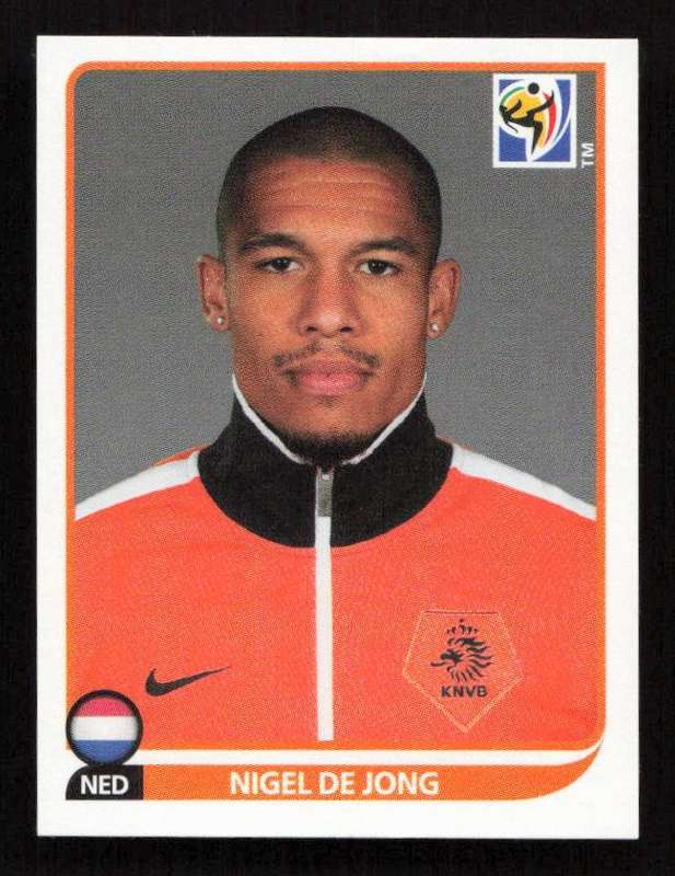 2010 Panini World Cup Stickers #343 Nigel de Jong