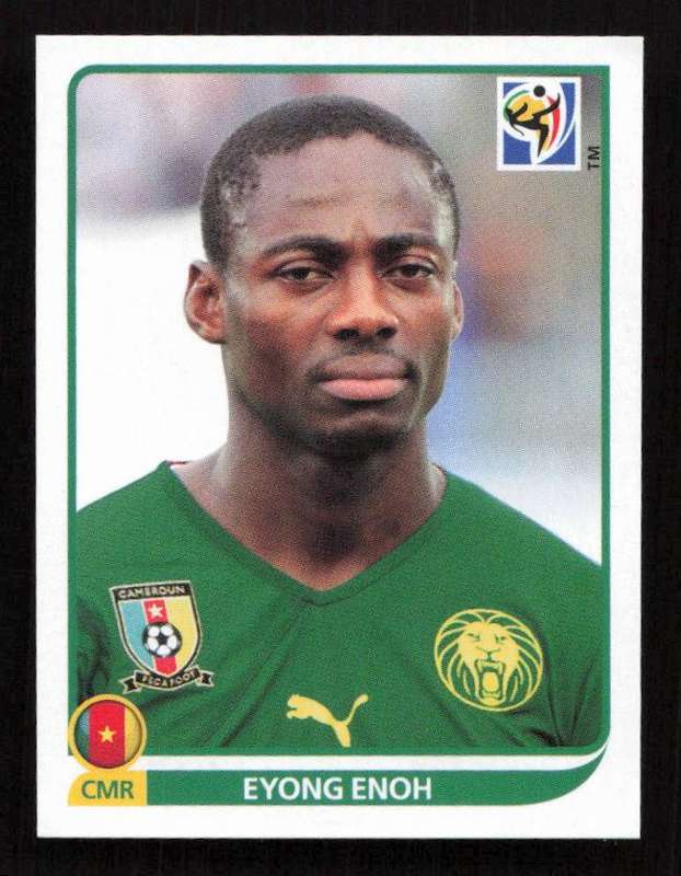 2010 Panini World Cup Stickers #405 Eyong Enoh