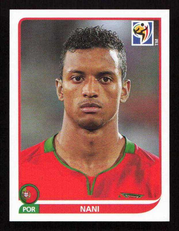 2010 Panini World Cup Stickers #557 Nani