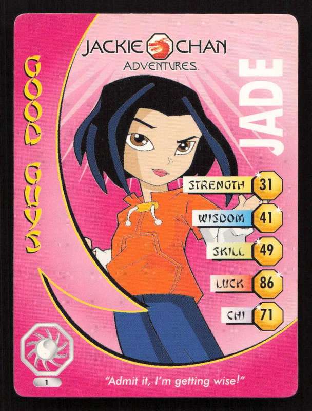 Jackie Chan Adventures - The Chan Clan - Jade 1 - Regular Card