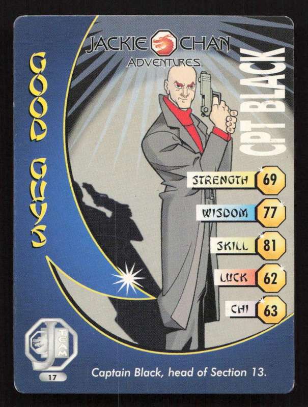 Jackie Chan Adventures - The J-Team - Cpt Black 17