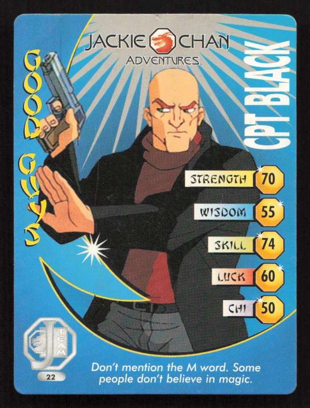 Jackie Chan Adventures - The J-Team - Cpt Black 22