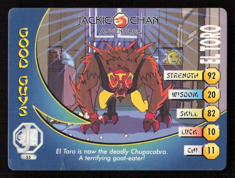 Jackie Chan Adventures - The J Team -  El Toro 35