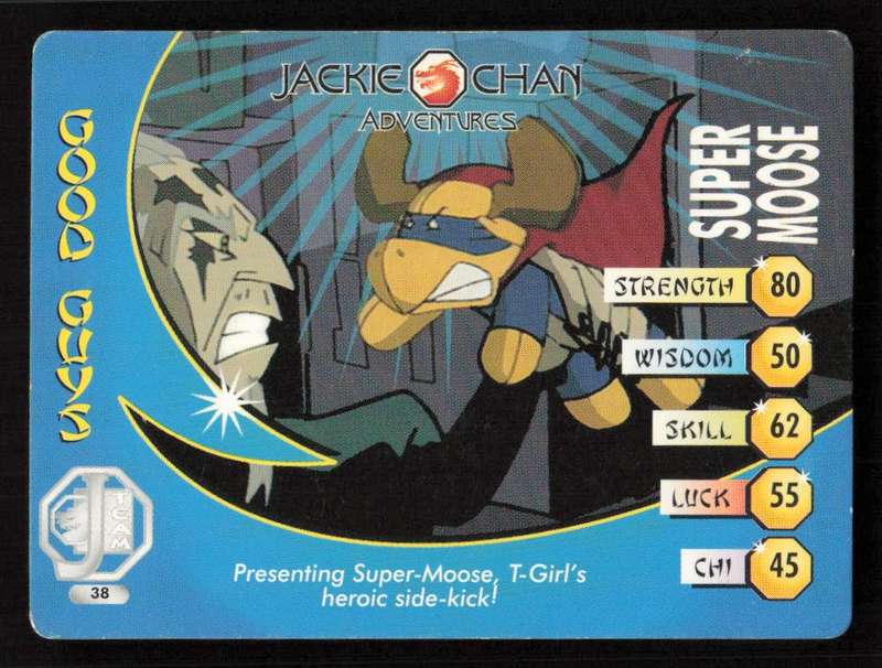 Jackie Chan Adventures - The J-Team Card Super Moose 38