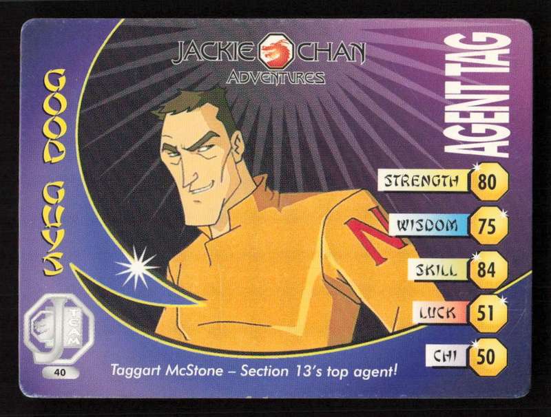 Jackie Chan Adventures - The J-Team - Agent Tag 40