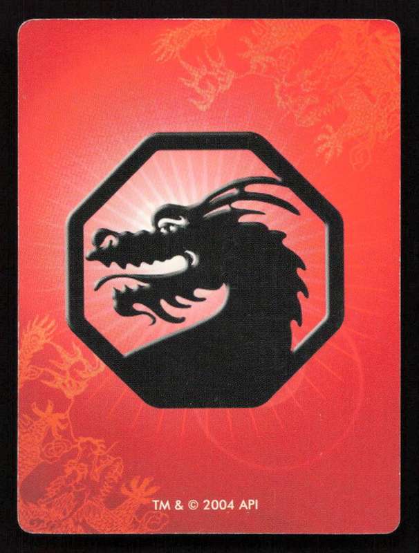 Jackie Chan Adventures - Demon Vortex Card 24 Shadow Khan - Regular Card