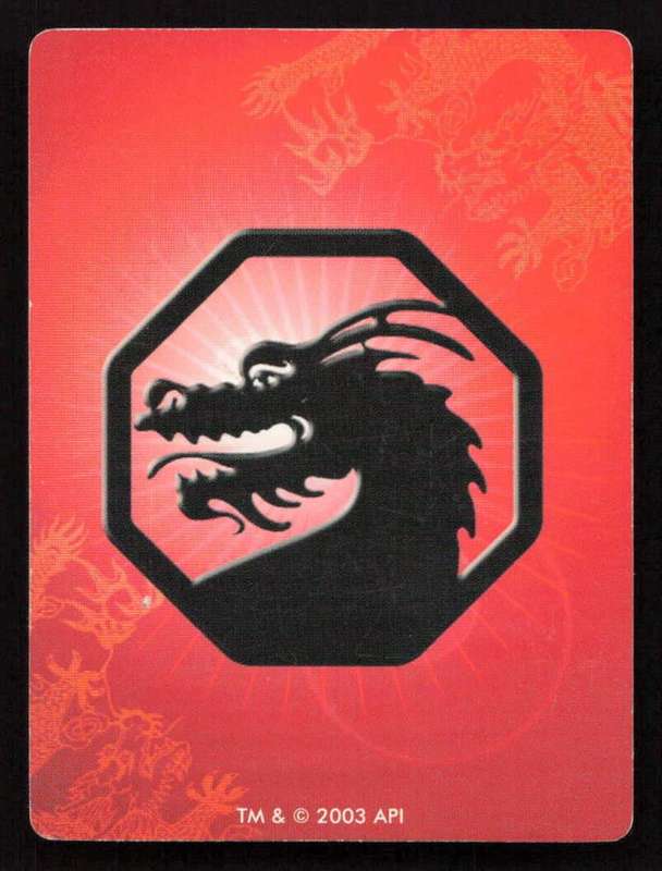 Jackie Chan Adventures - Demon Vortex Card 34 Shadow Khan