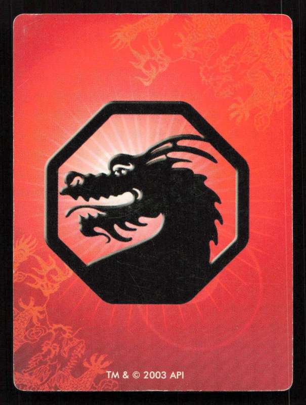 Jackie Chan Adventures - Daolon Wong Card 2 Daolong Wong - Regular Card