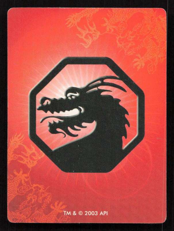Jackie Chan Adventures - Daolon Wong Card 6 Daolon Wong - Regular Card