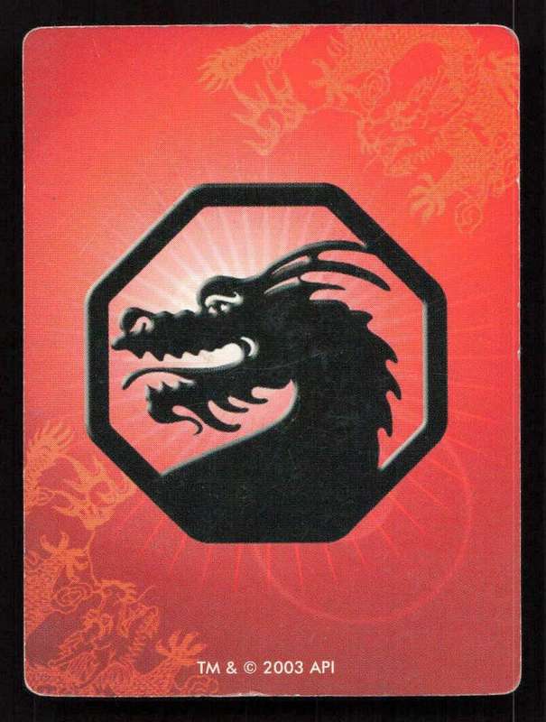 Jackie Chan Adventures - Daolon Wong Card 7 Daolong Wong - Regular Card