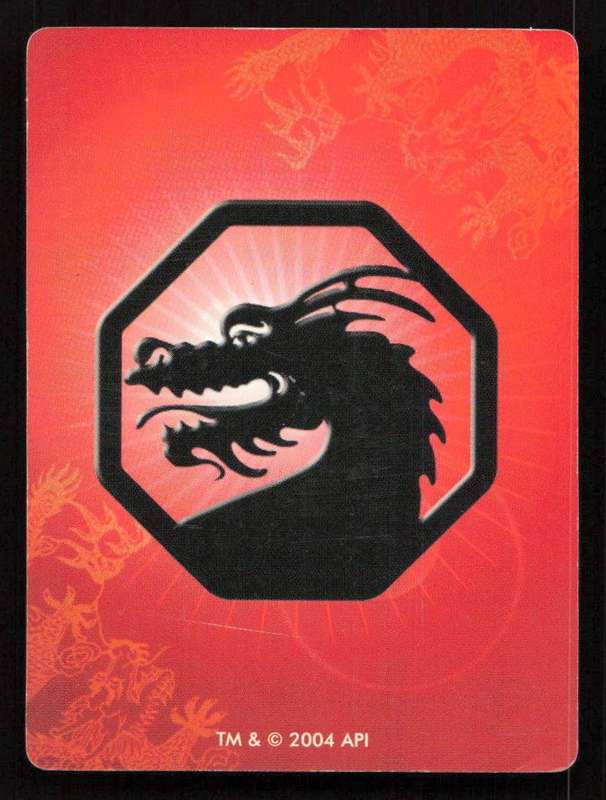 Jackie Chan Adventures - Daolon Wong Card 8 Daolon Wong - Regular Card