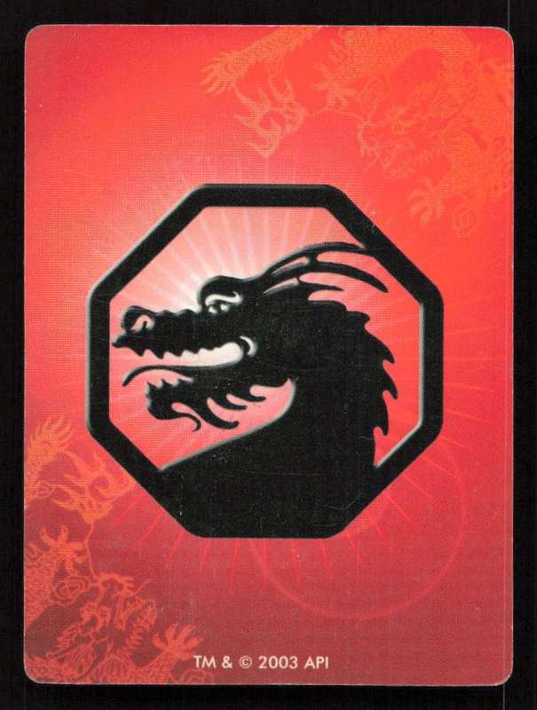 Jackie Chan Adventures - Daolon Wong Card 10 Daolon Wong - Regular Card