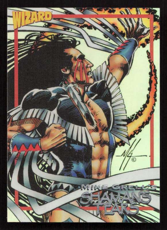 Wizard Magazine 1993 Mike Grell's Shaman's Tears Card 7