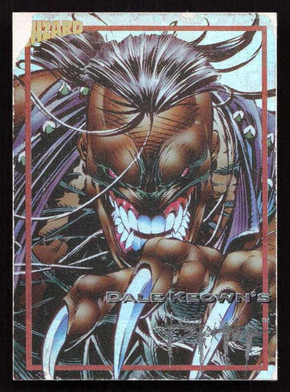 Wizard Magazine 1993 Dale Keown's Pitt Card 1
