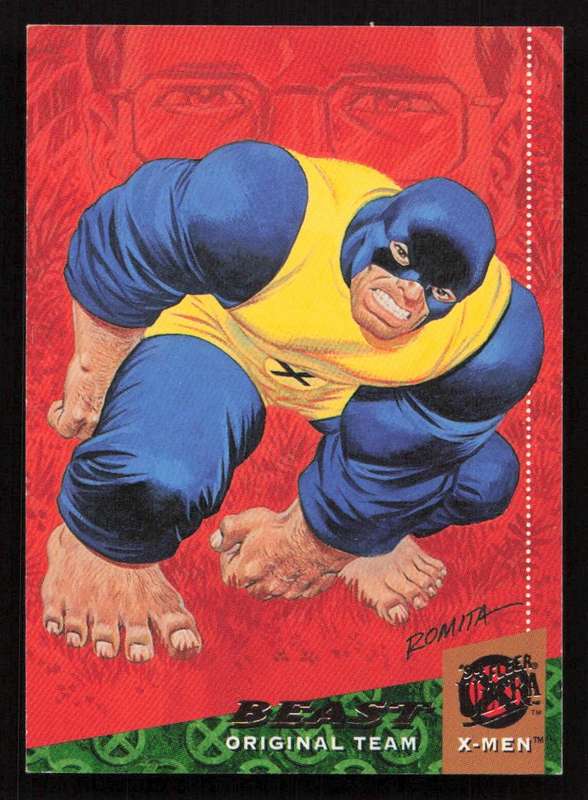 94 Fleer Ultra X-Men Beast 100