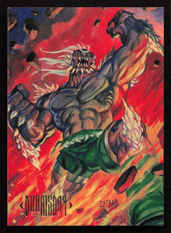 1994 SkyBox DC Comics Doomsday Track 9