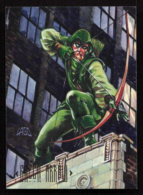 1994 SkyBox DC Comics Green Arrow Track 64