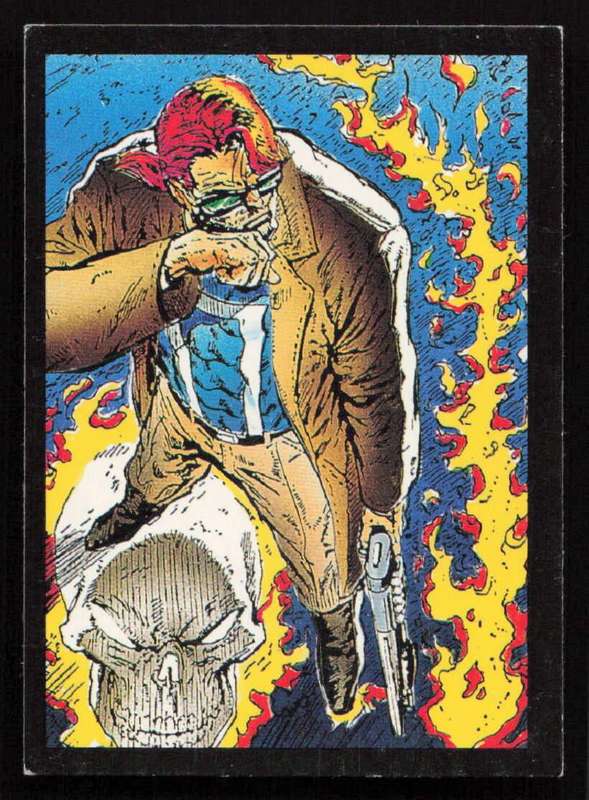 1992 Comic Images Ghost Rider II Card 13 Freedom