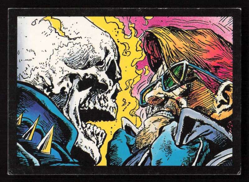 1992 Comic Images Ghost Rider II Card 19 Stop it!