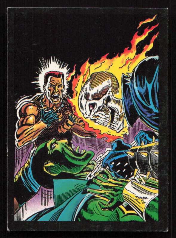1992 Comic Images Ghost Rider II Card 31 Death