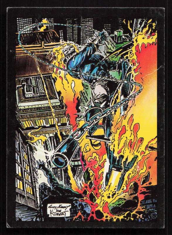 1992 Comic Images Ghost Rider II Card 44 Frenzy